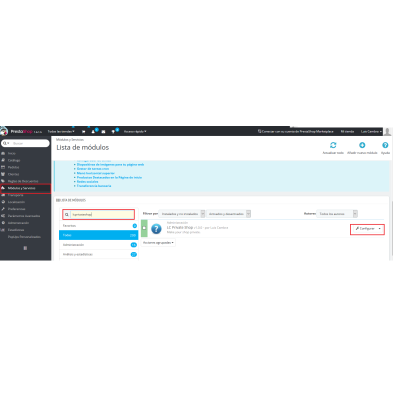 Módulo acceso privado para PrestaShop