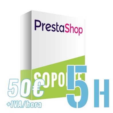 Bolsa 5H Soporte tecnico para prestashop